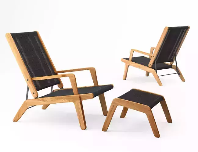 Oasiq Skagen Adjustable Deck Chair