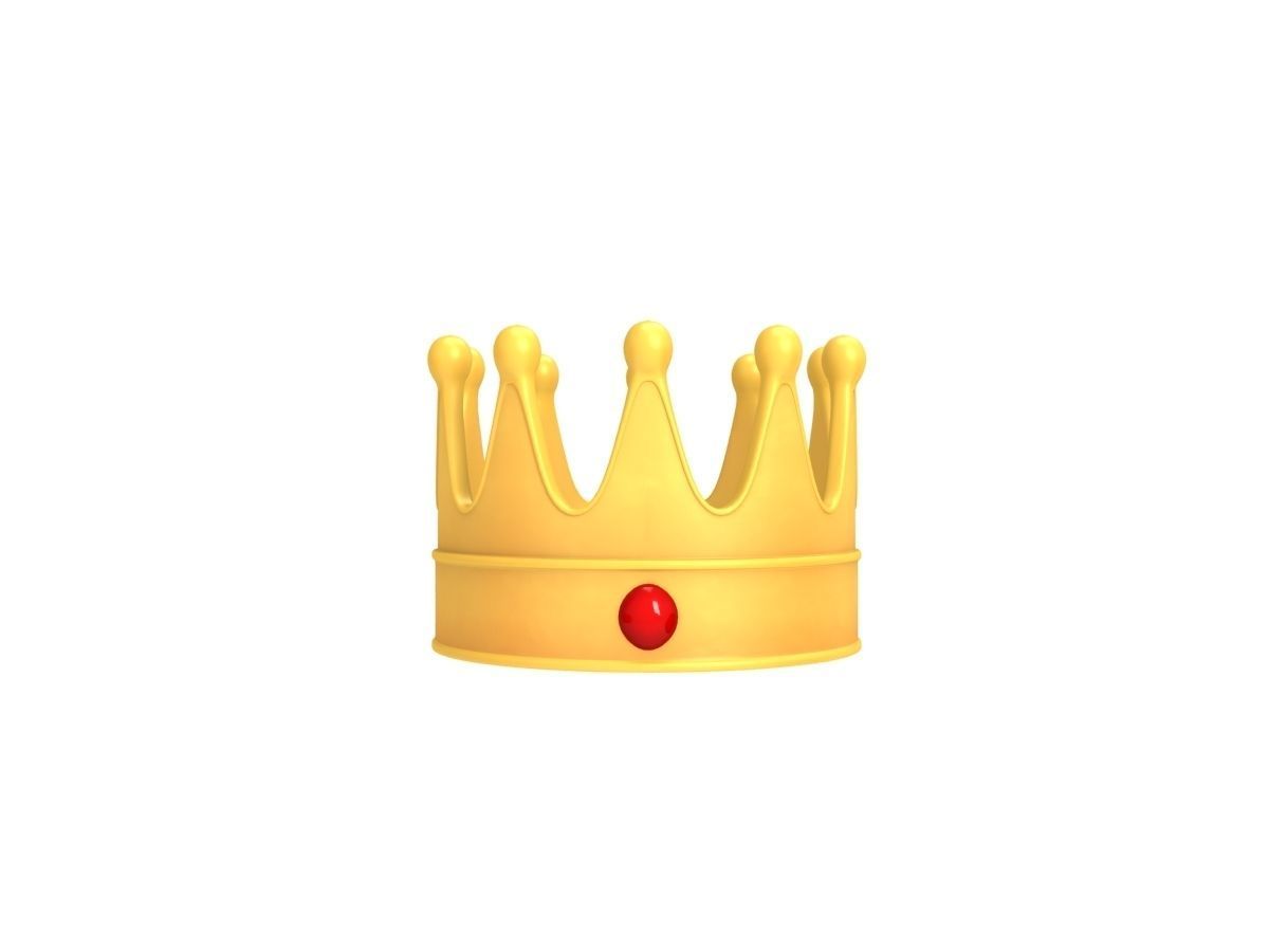 King Crown 3D model_2
