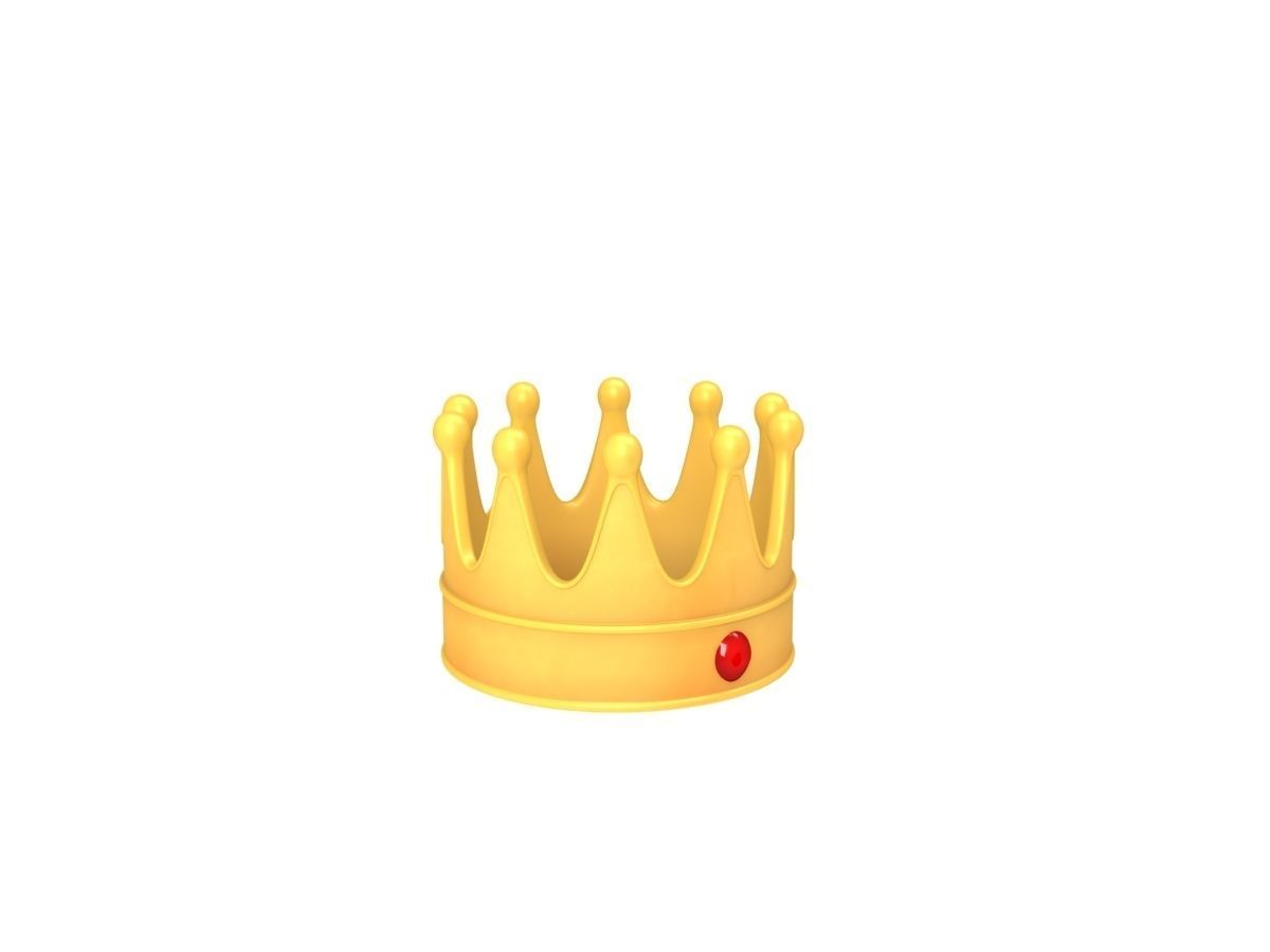 King Crown 3D model_1
