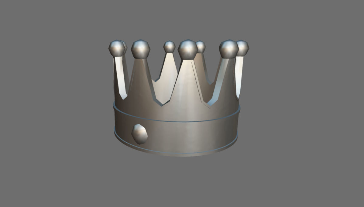 King Crown 3D model_16