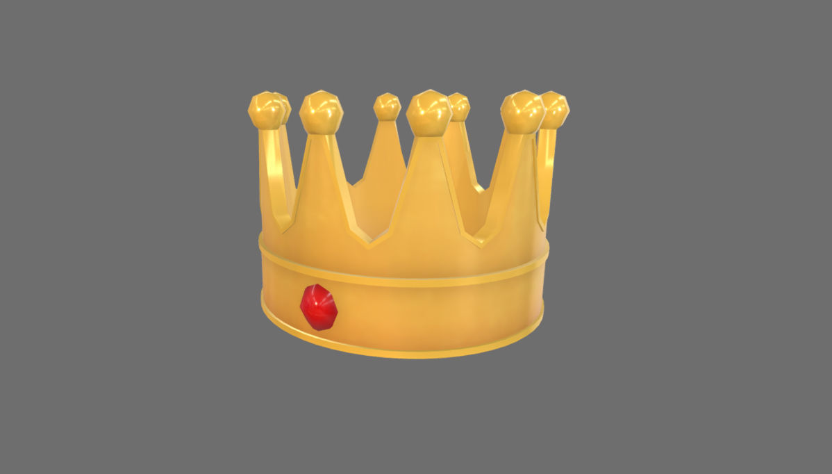 King Crown 3D model_14
