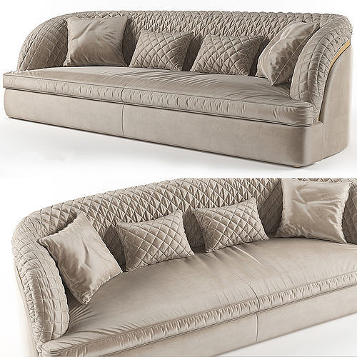 Portofino sofa by Cantori  3D model