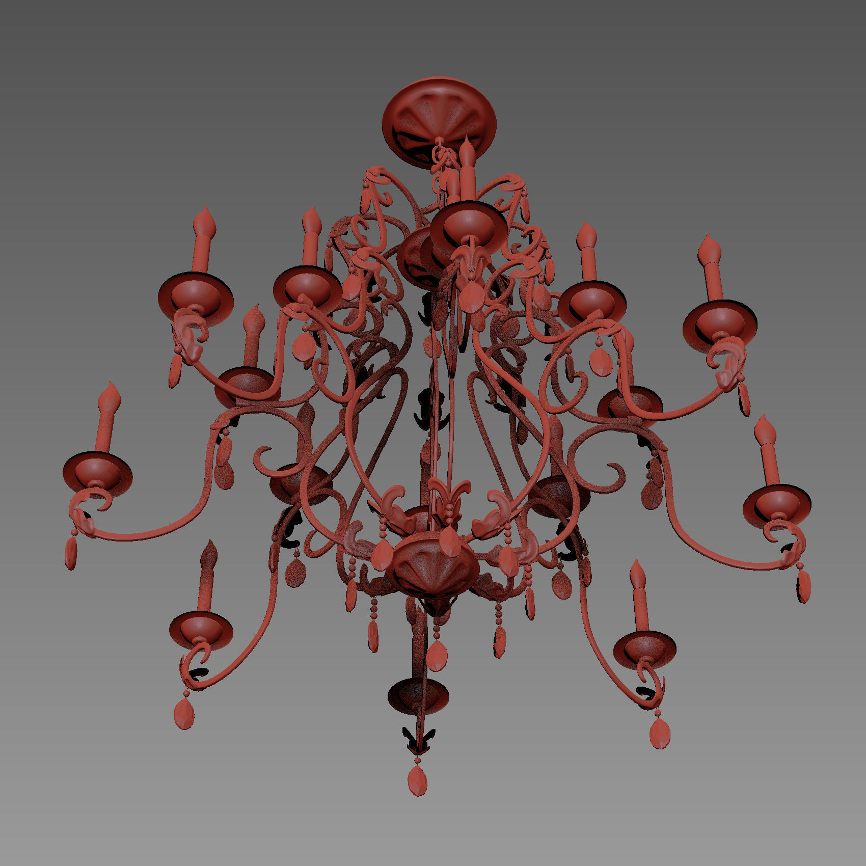 Silver Leaf Carlton 3D model_4