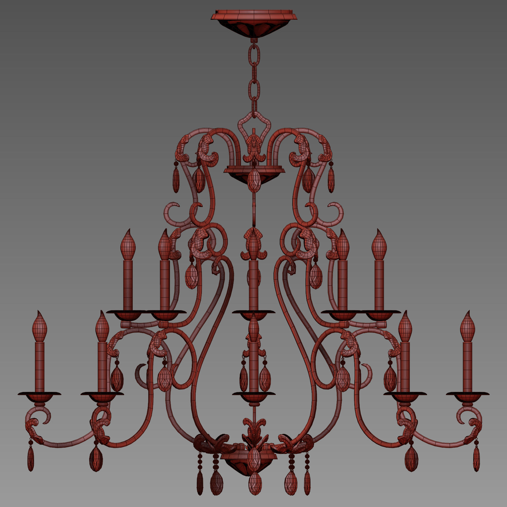 Silver Leaf Carlton 3D model_2