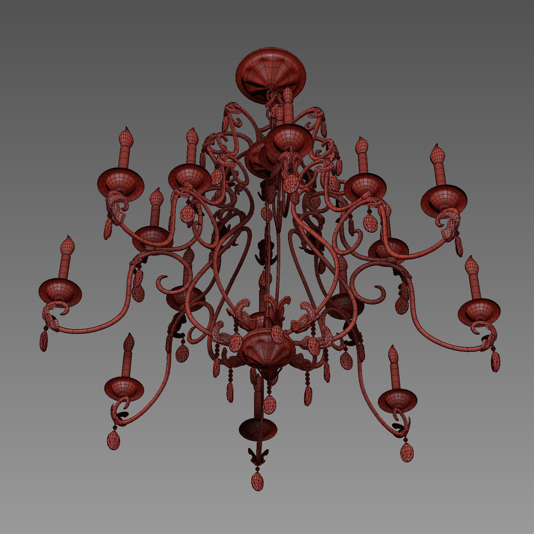 Silver Leaf Carlton 3D model_5