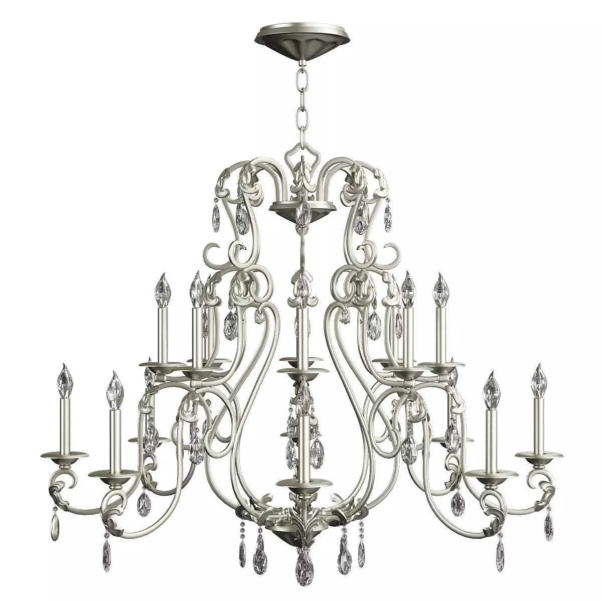 Silver Leaf Carlton 3D model_0