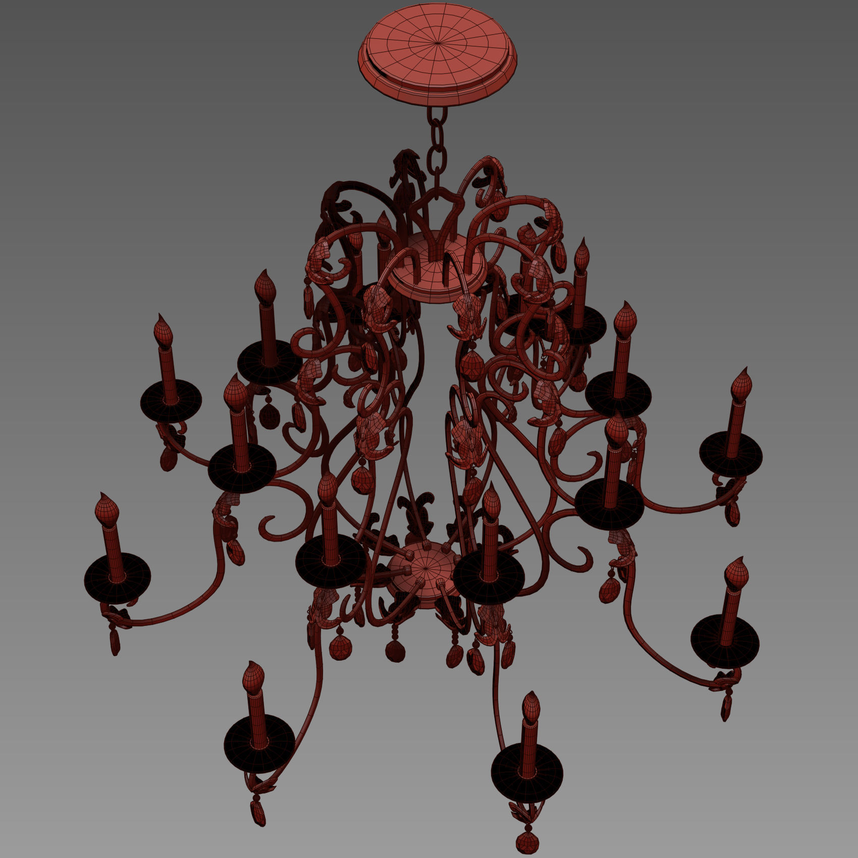 Silver Leaf Carlton 3D model_6