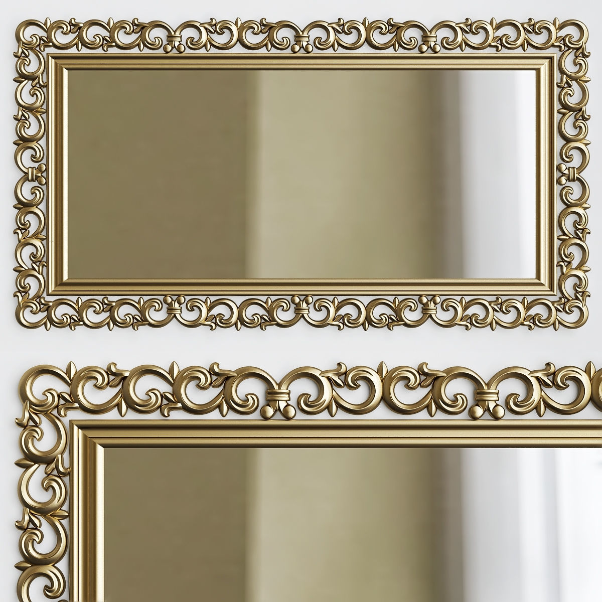 Classic frames mirror 3D model