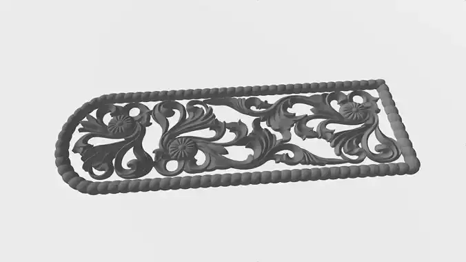 Furniture Drawer Door Home Decor 3d model