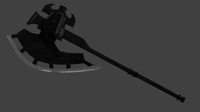 Albedo Axe Low-poly 3D model