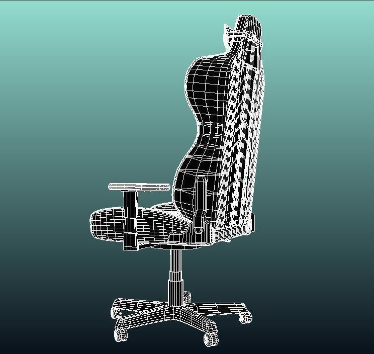Gamer Chair 3D model_8