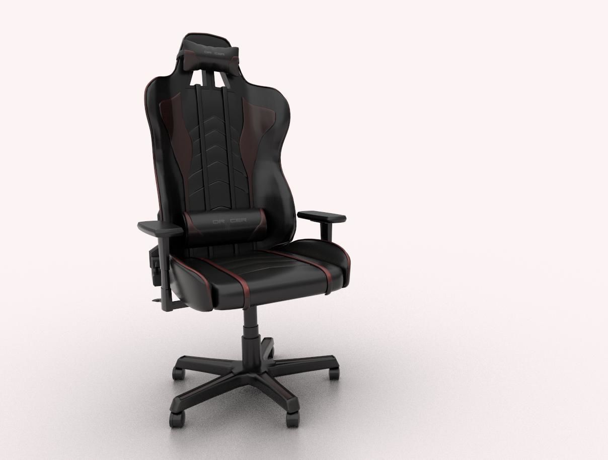 Gamer Chair 3D model_2