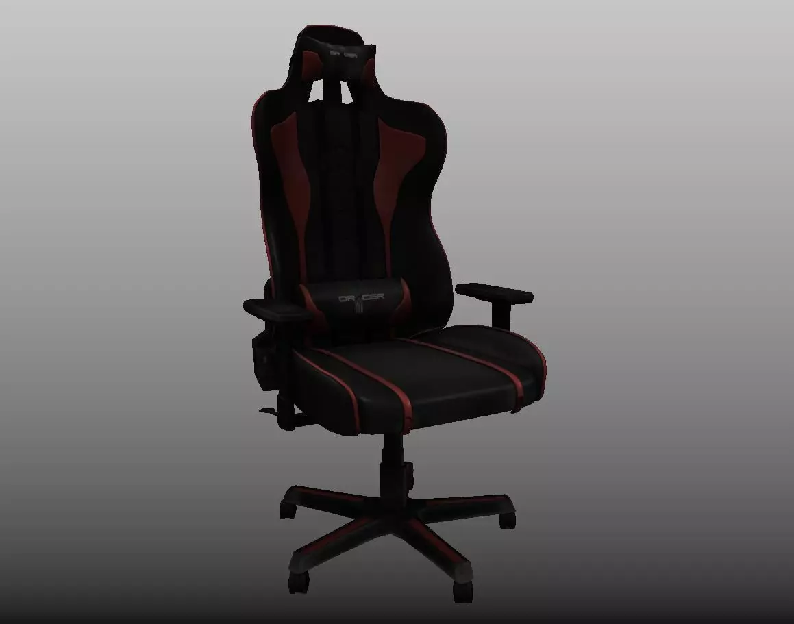 Gamer Chair 3D model_0