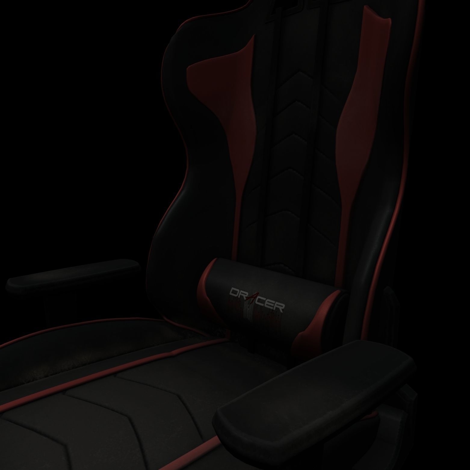 Gamer Chair 3D model_6