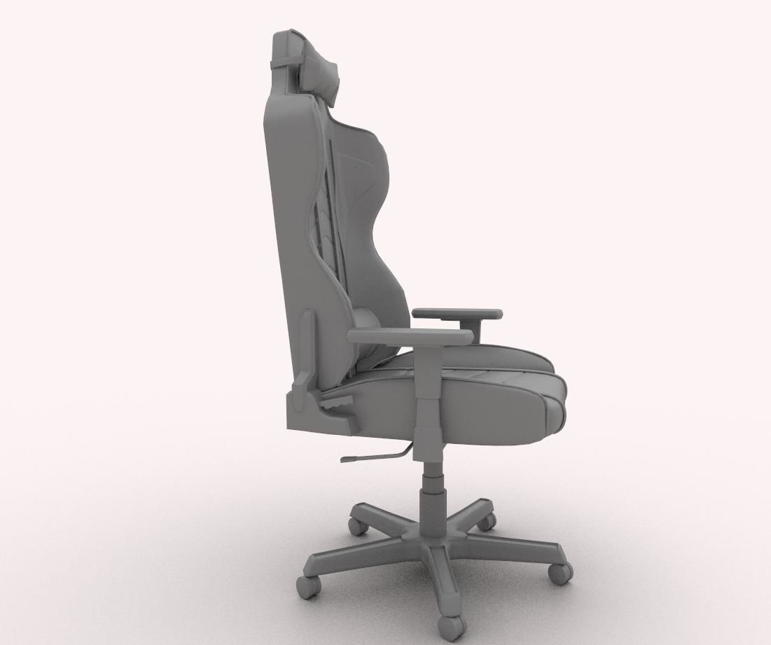 Gamer Chair 3D model_10