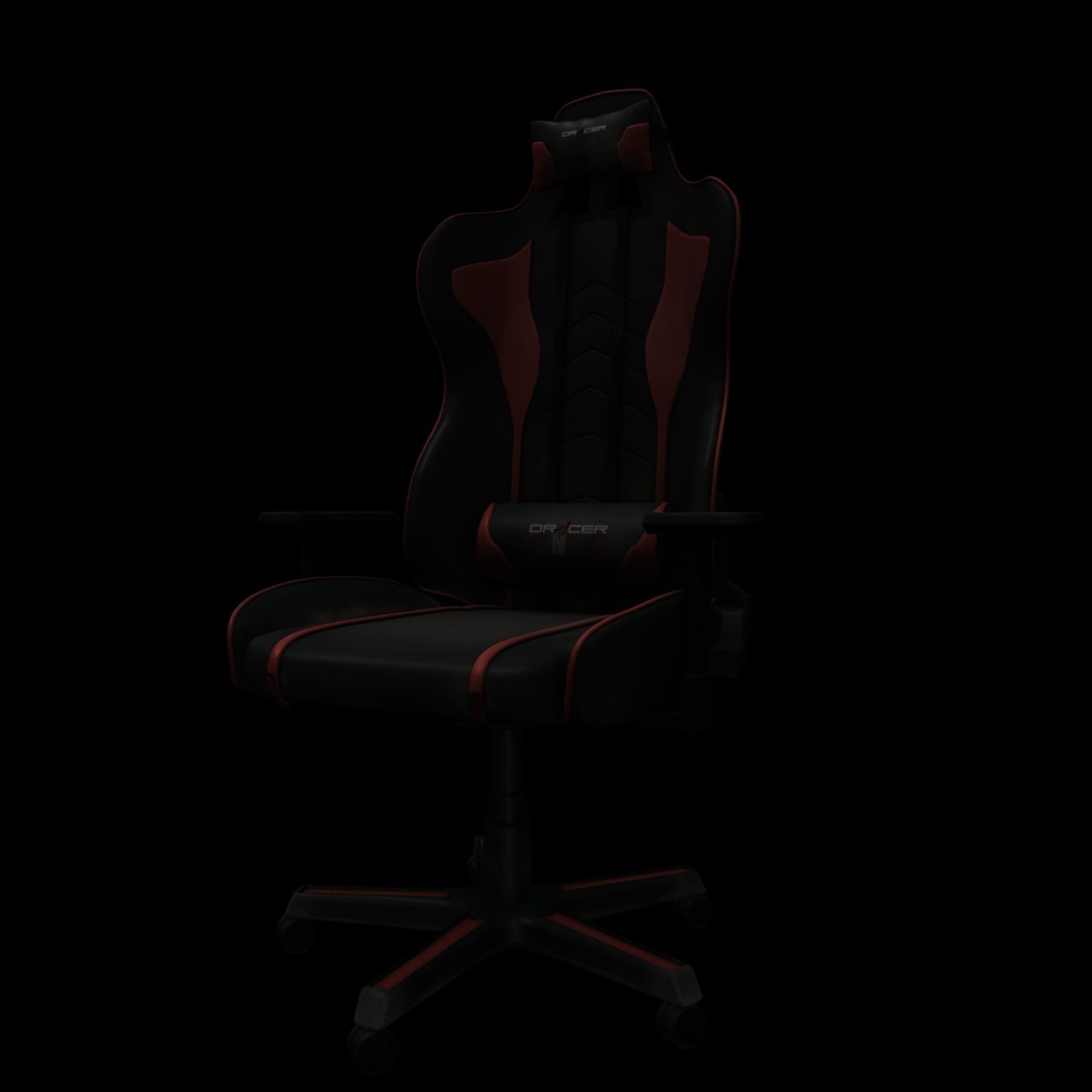 Gamer Chair 3D model_5