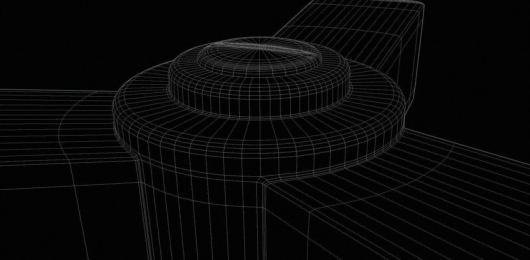 Cross handles 3D model_5