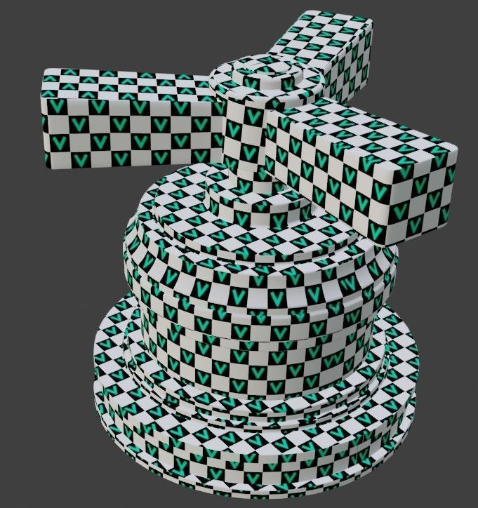 Cross handles 3D model_1