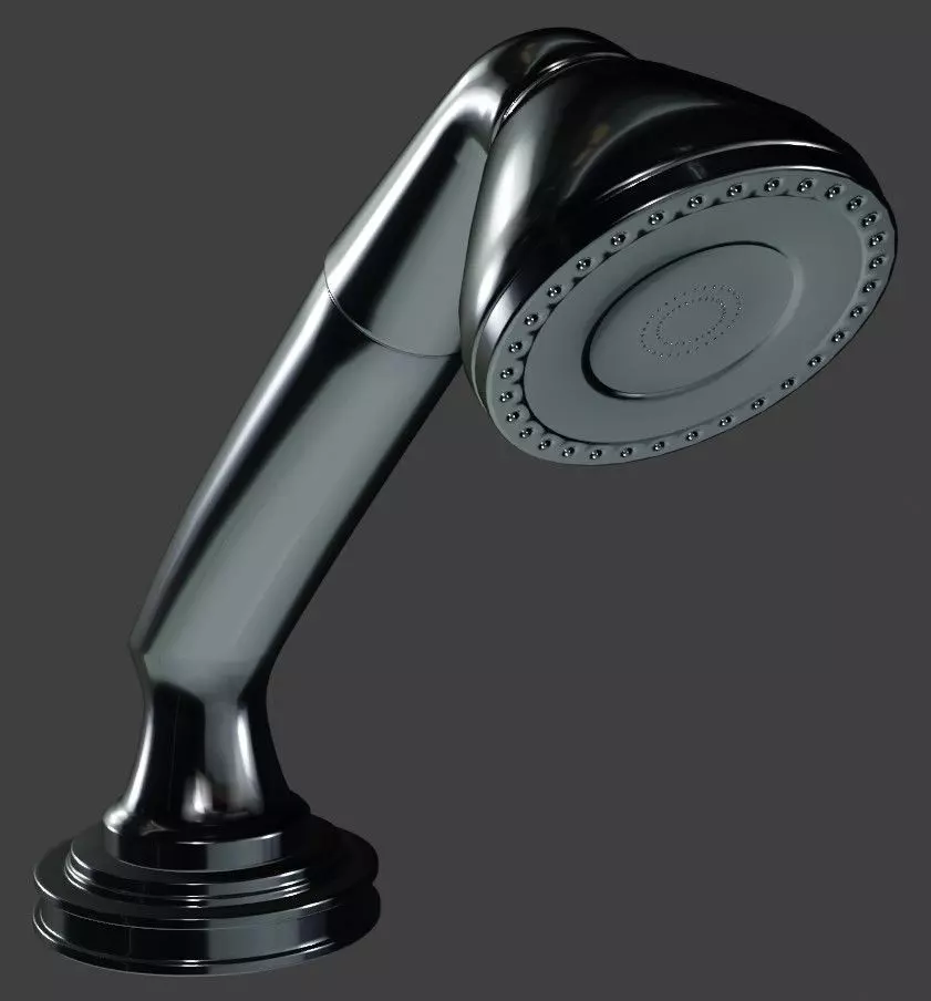 Hand shower 3D model_0