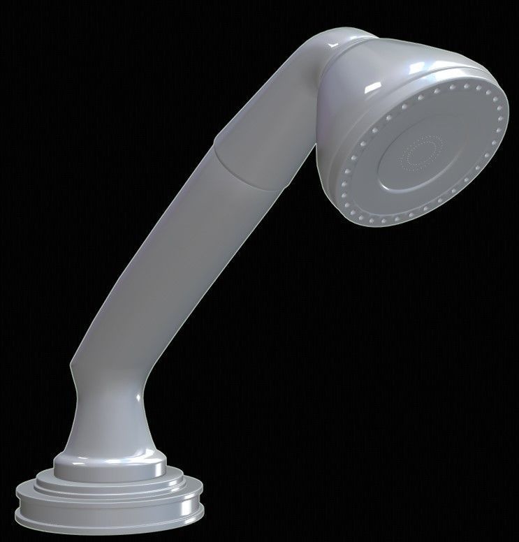 Hand shower 3D model_5