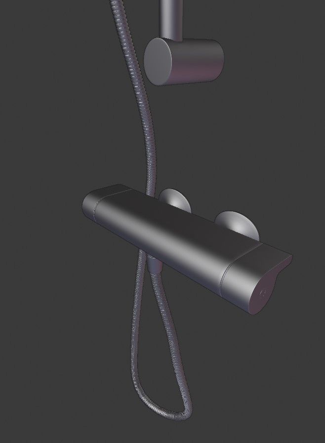 Shower head 3D model_6