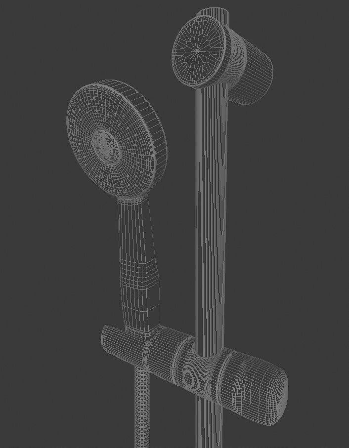 Shower head 3D model_16