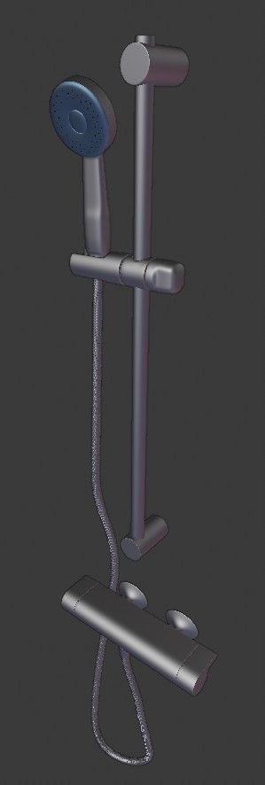 Shower head 3D model_8