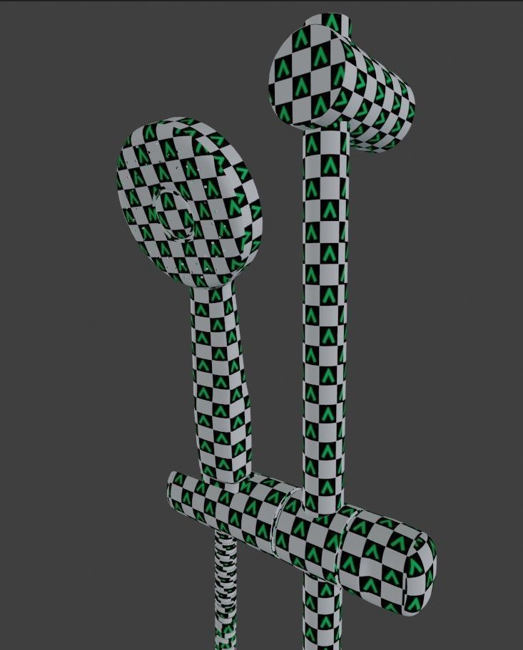 Shower head 3D model_4