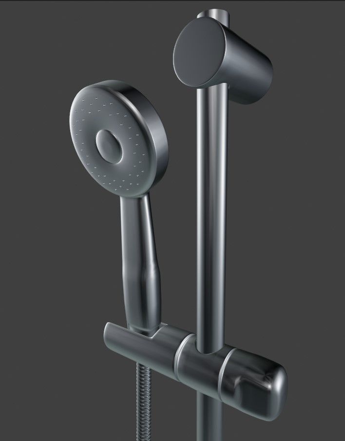 Shower head 3D model_10