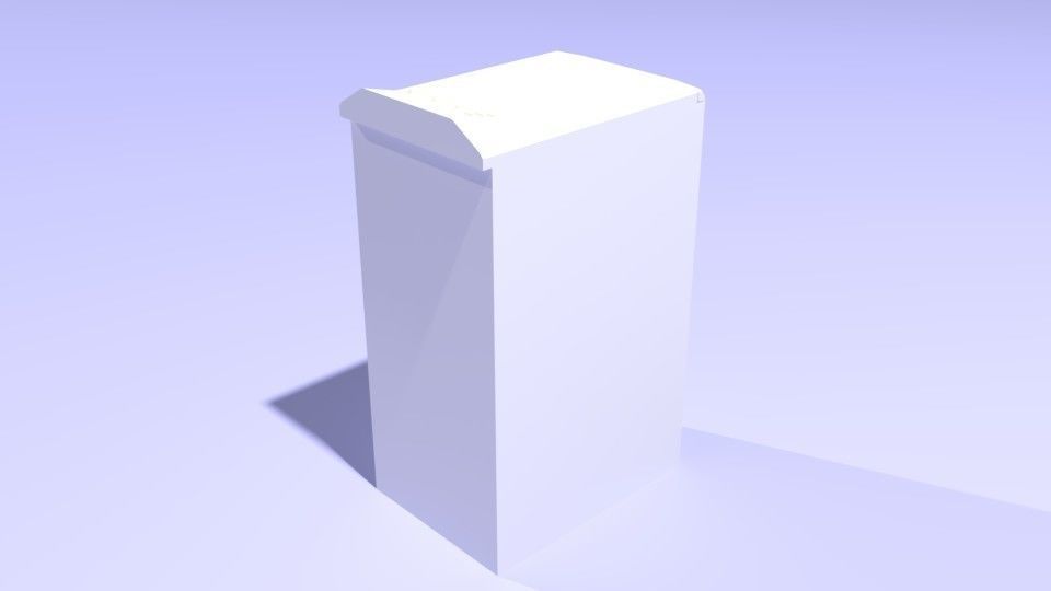 Washing machine - Low Poly Low-poly 3D model_2