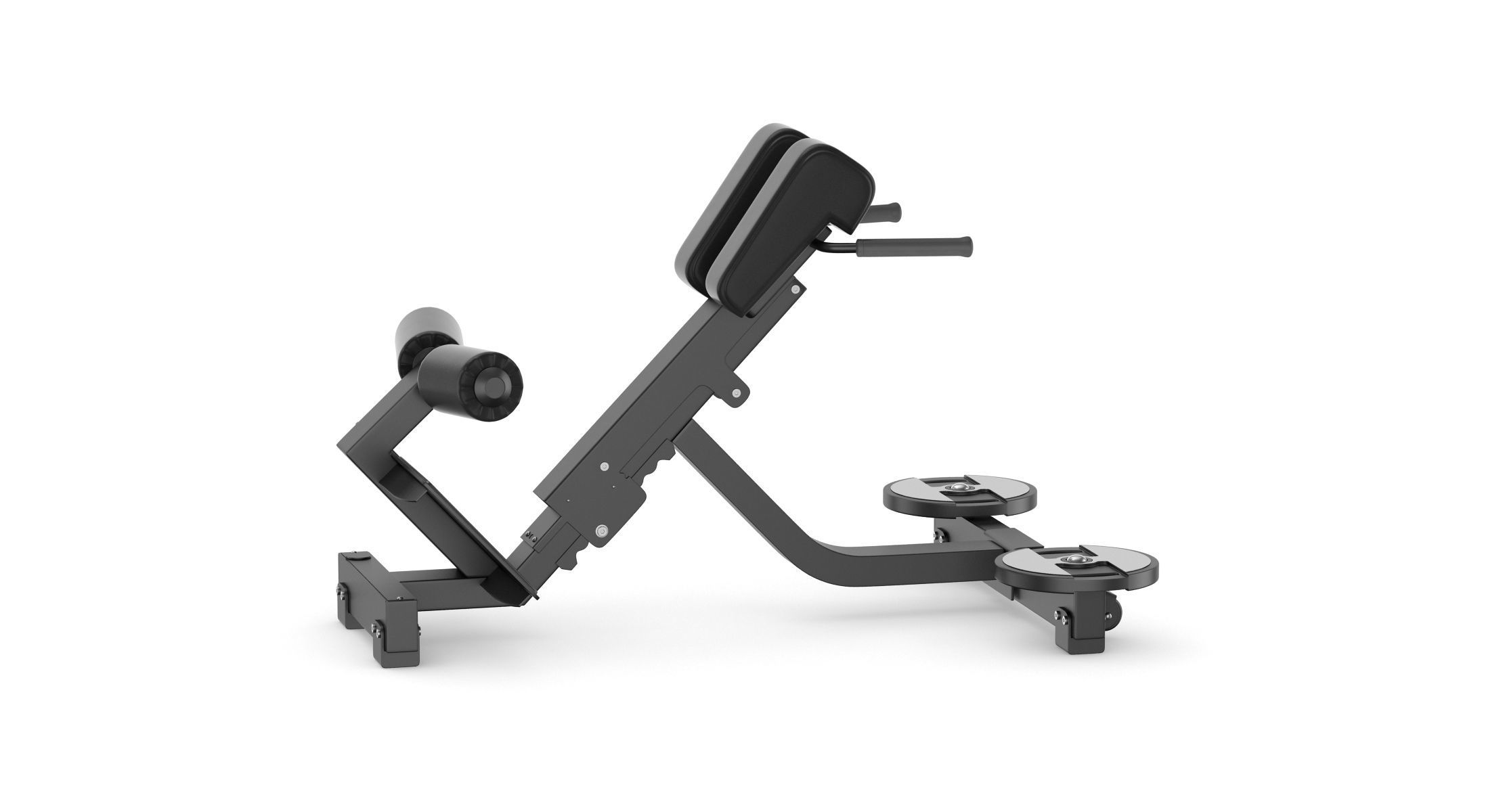 Technogym Pure Lower Back Bench  3D model_3