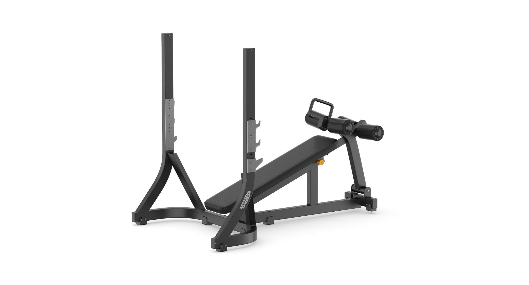 Technogym Pure Olympic Decline Bench 3D model_1