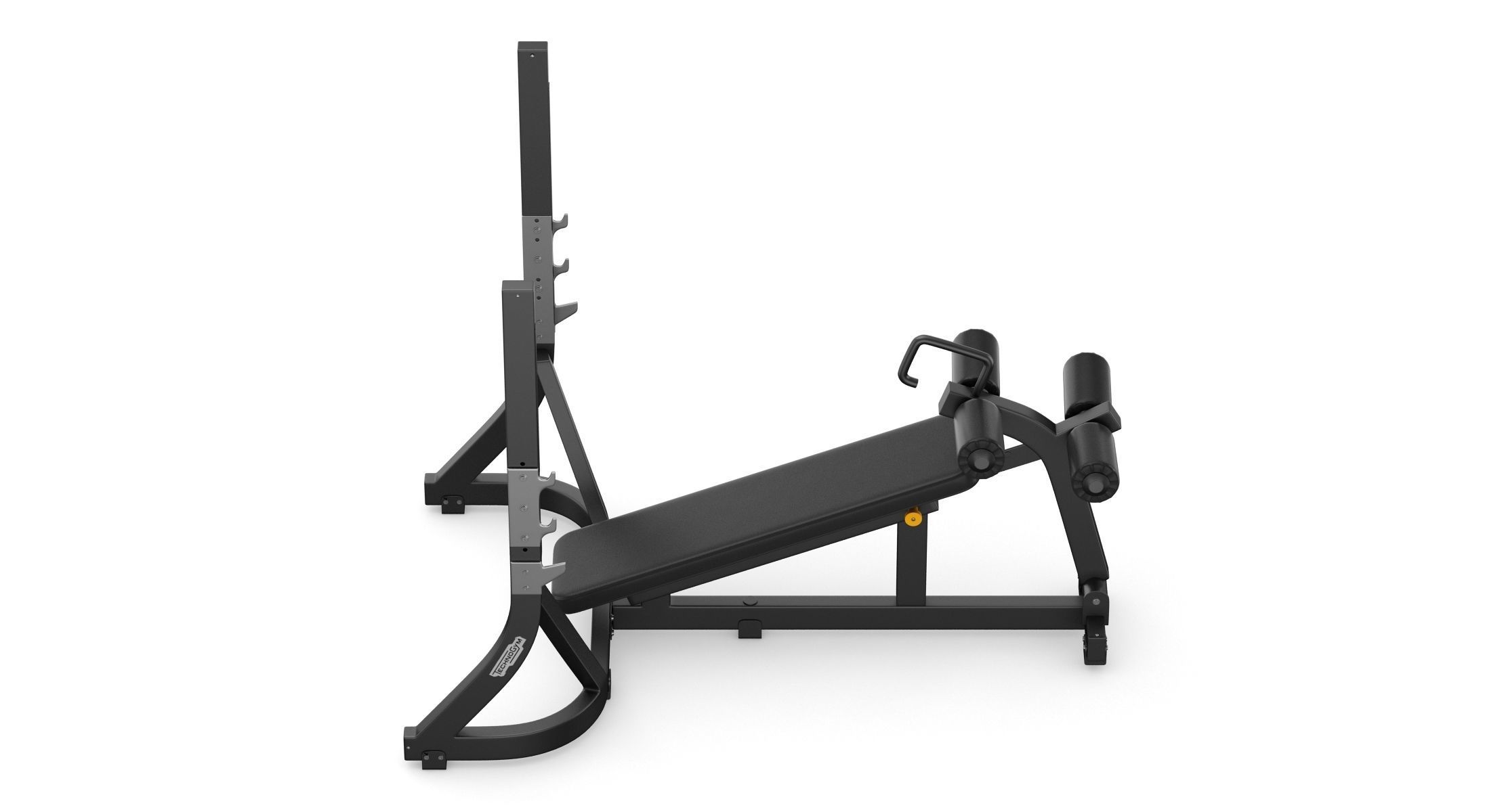 Technogym Pure Olympic Decline Bench 3D model_4