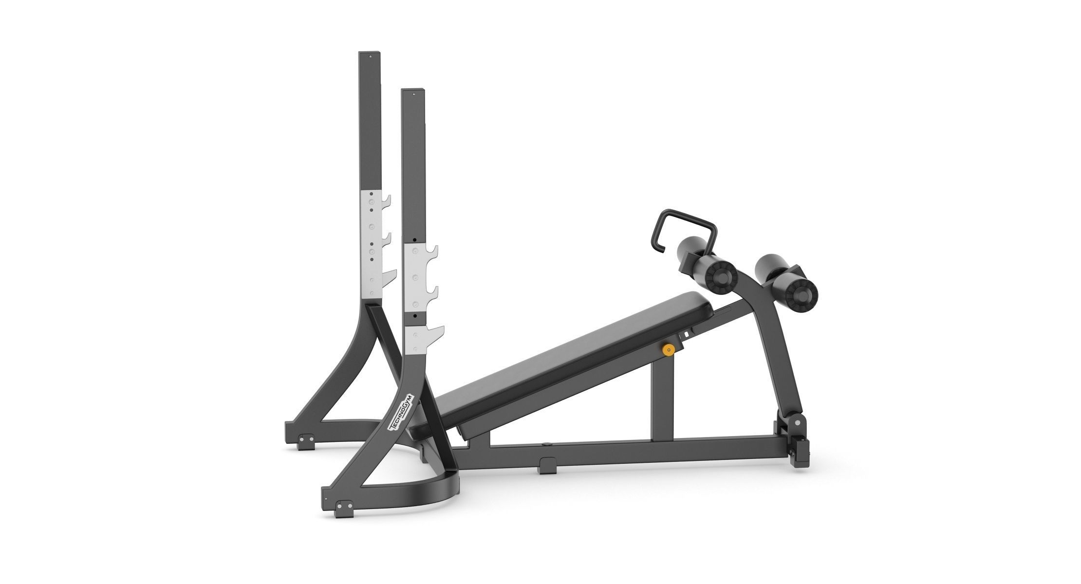 Technogym Pure Olympic Decline Bench 3D model_3