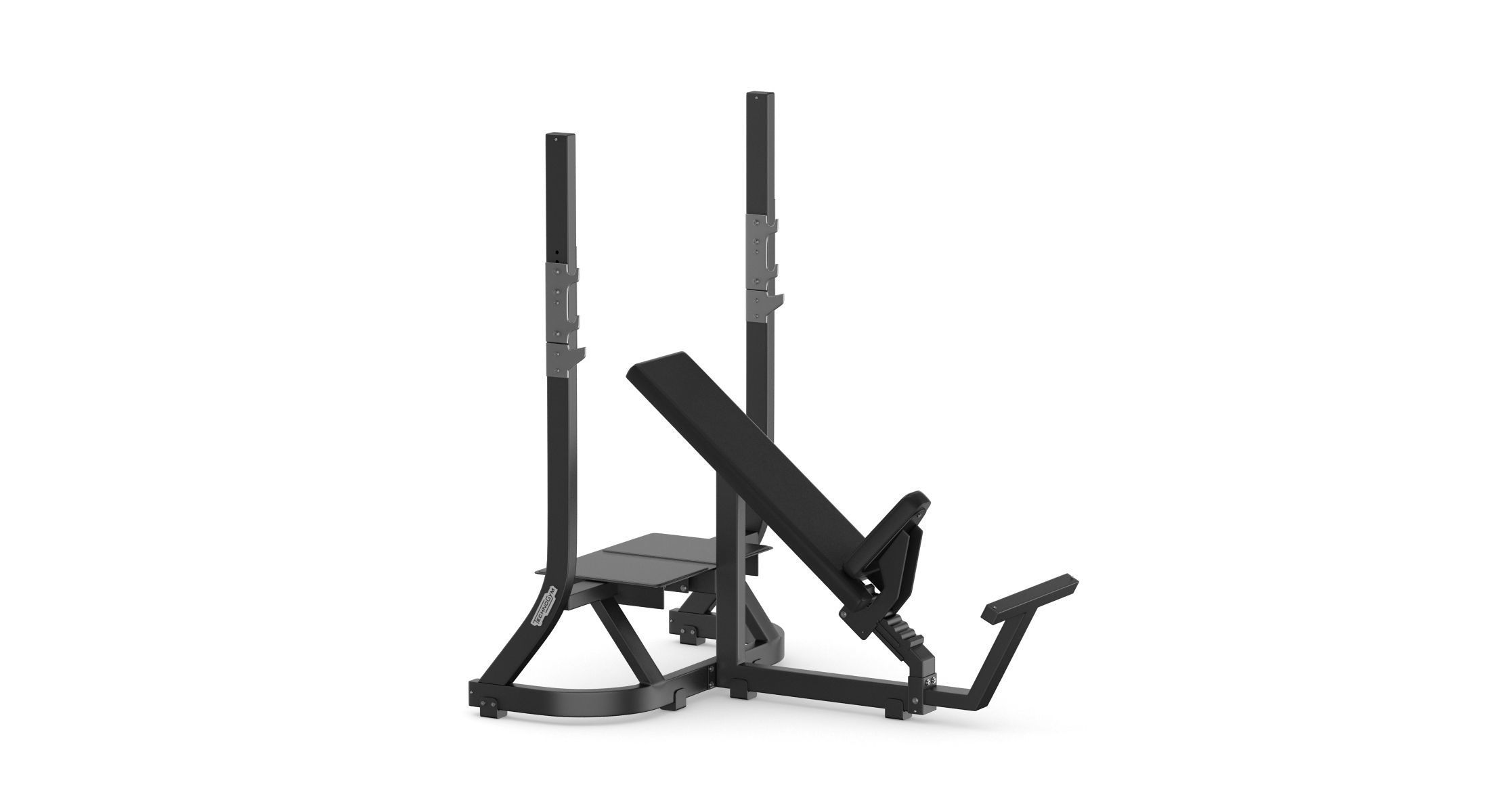 Technogym Pure Olympic Incline Bench 3D model_1