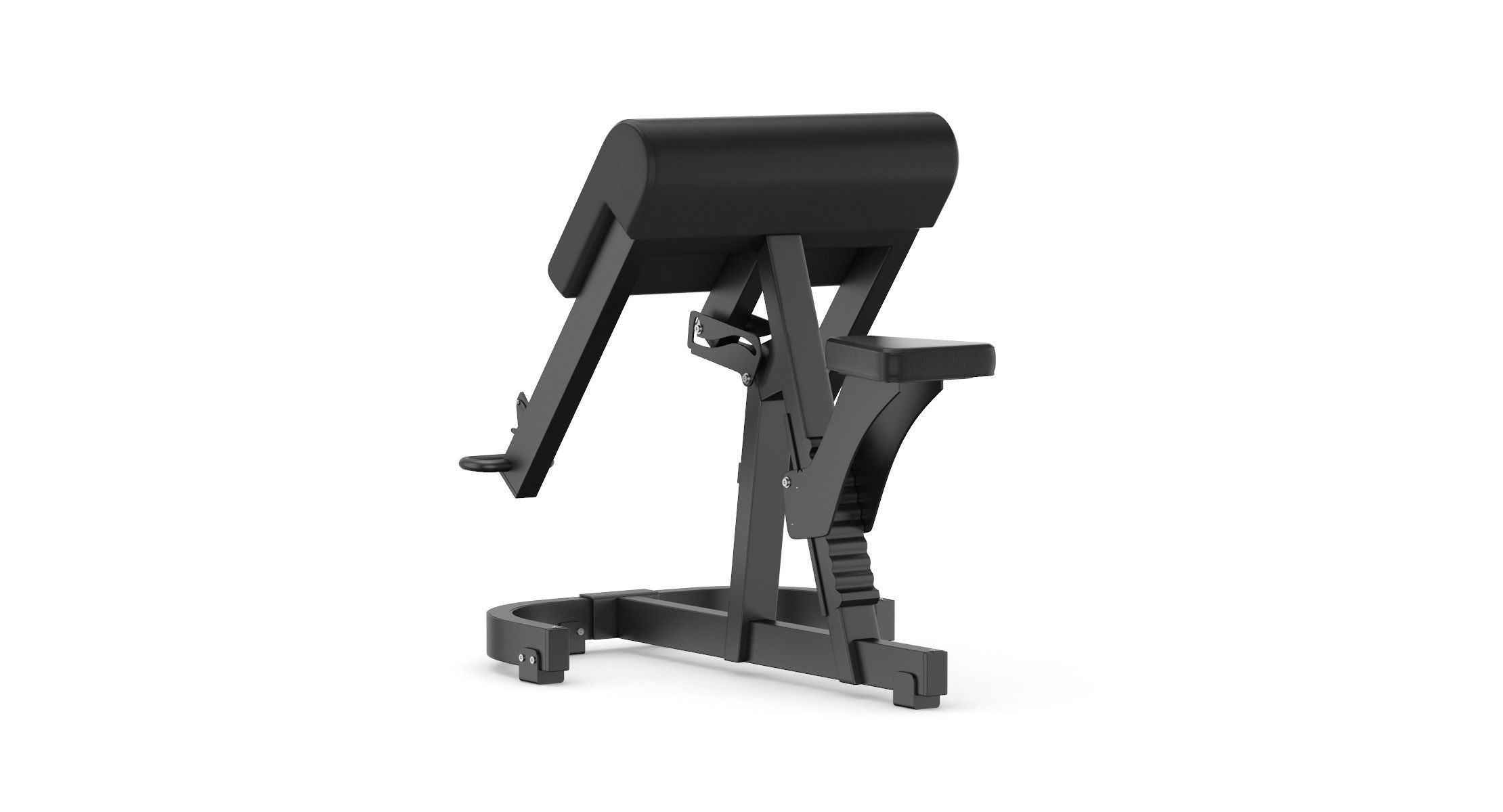 Technogym Pure Scott Bench 3D model_4
