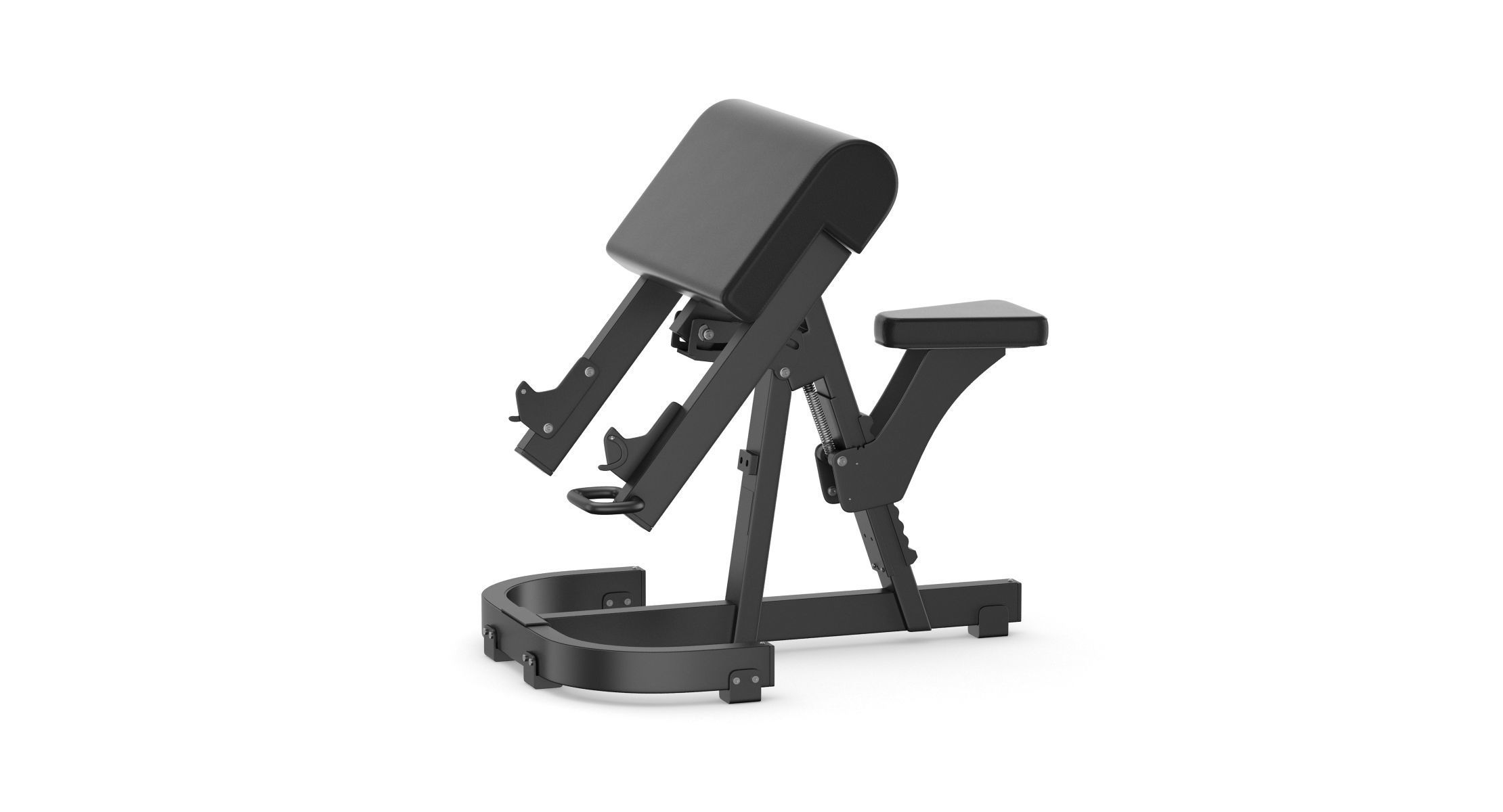 Technogym Pure Scott Bench 3D model_2