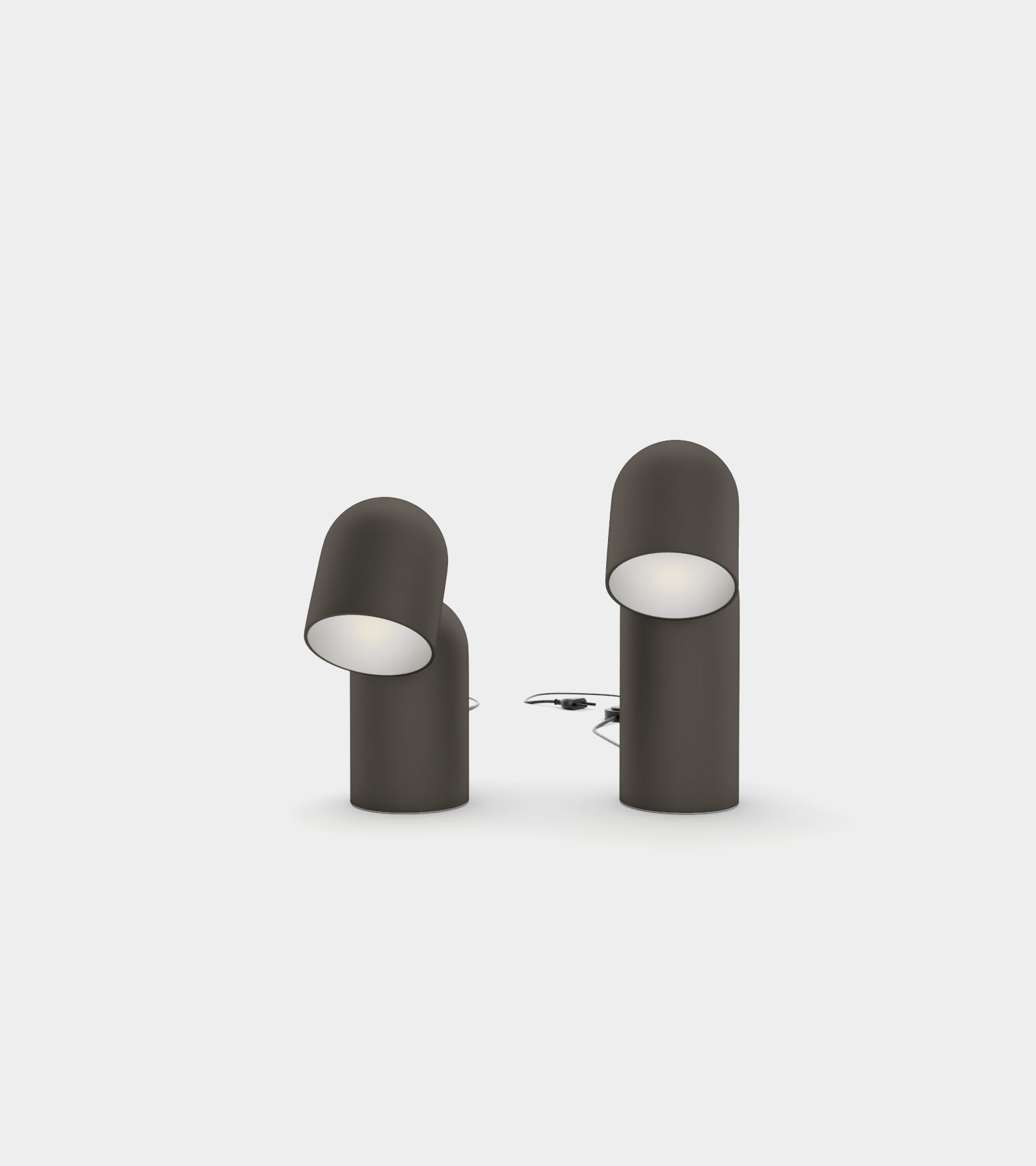 Turning table lamp 3D model_1