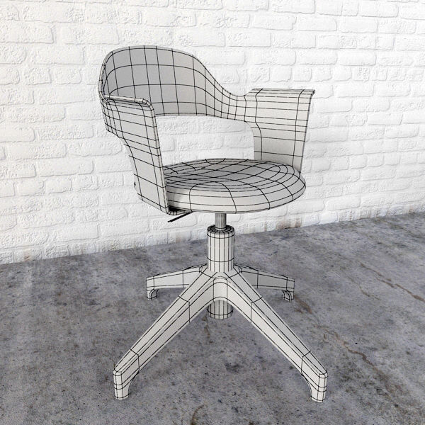 FJALLBERGET Chair 3D model_2