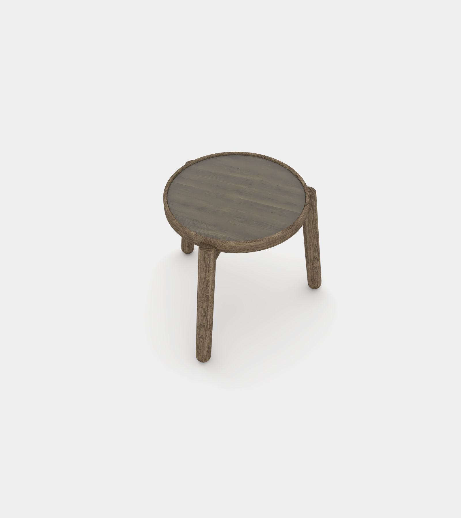 Solid wood side and coffee table 3D model_1