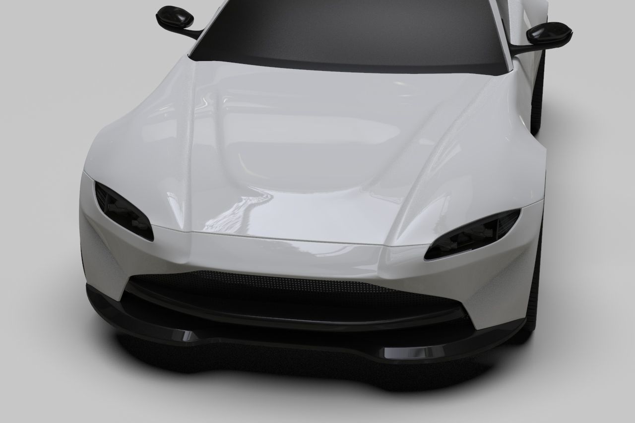 Aston Martin Vantage  3D model_1