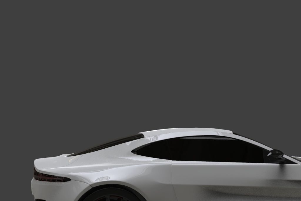 Aston Martin Vantage  3D model_2