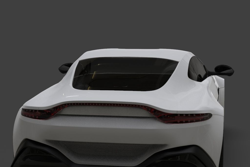 Aston Martin Vantage  3D model_3