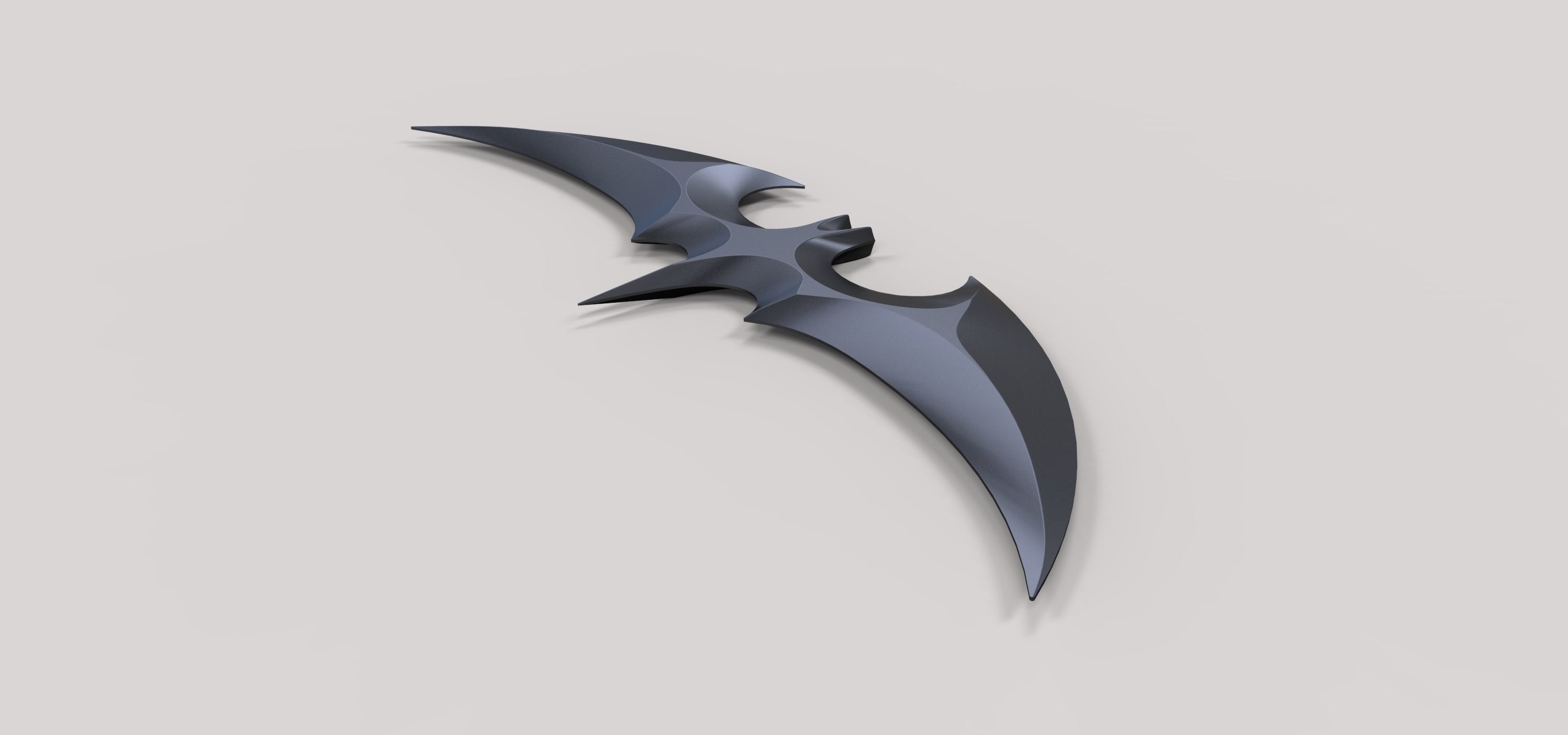 Batarang version 5 3D model_2