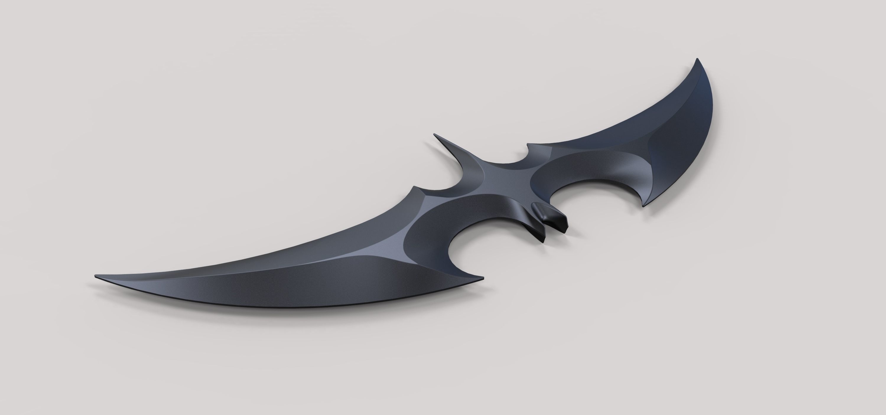 Batarang version 5 3D model_5