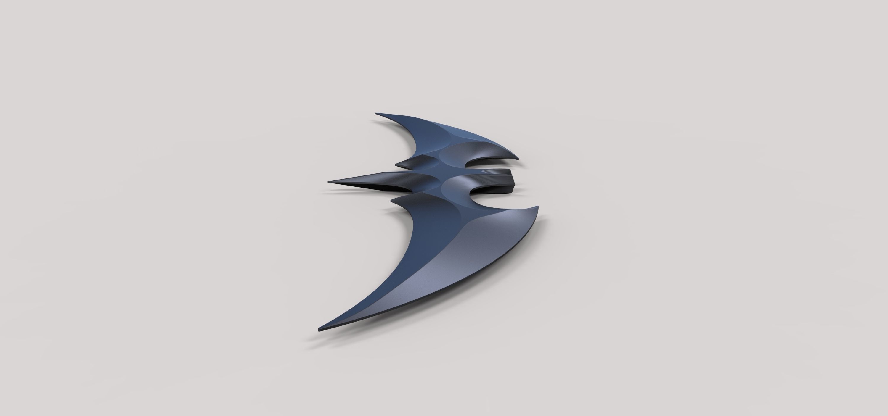 Batarang version 5 3D model_3