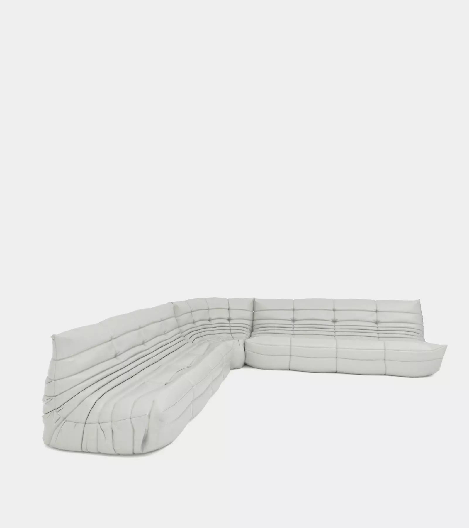 Cozy modular sofa landscape 3D model_0