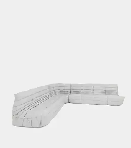 Cozy modular sofa landscape 3D model