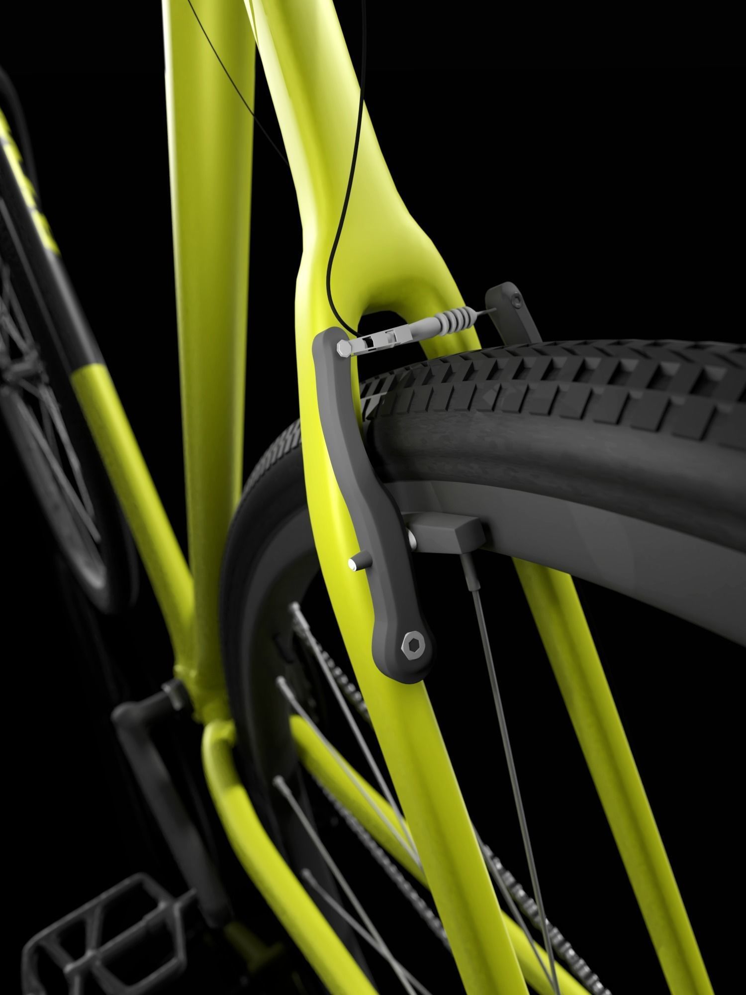 Bike Bicycle Btwin 3D model_5