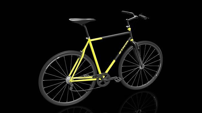 Bike Bicycle Btwin 3D model